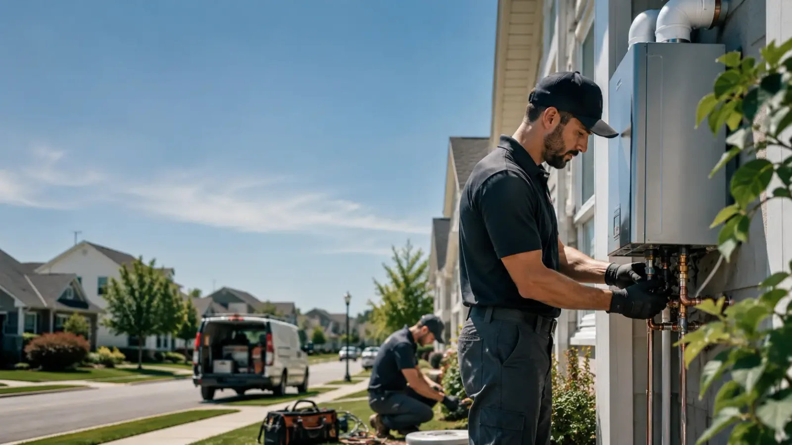 Tankless Water Heater Installation in Edgewood, MD
